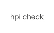 HPI Check Vouchers