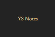 YS Notes Coupons